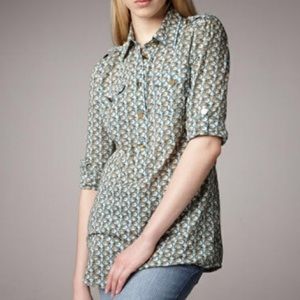 Tory Burch bridgett too elephant print